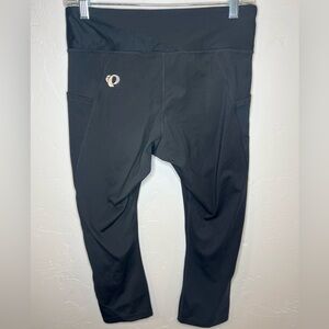 Pearl‎ Izumi Women's Black Cropped Leggings Cycling Pants Women’s Large